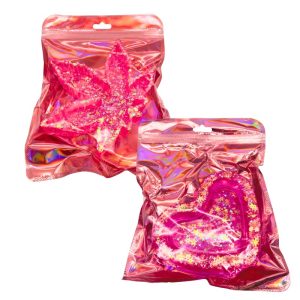 ASHTRAY - PINK GLITTER RESIN