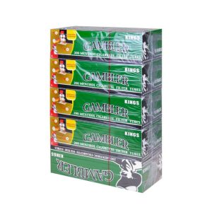GAMBLER ($2.99) CIGARETTE FILTER TUBES KING SIZE 5/200 PACKS