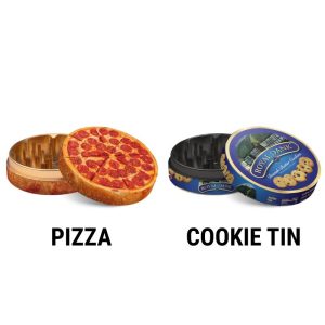 DINE-IN PREMIUM HERB 2-PIECE GRINDERS 63MM 9PCS