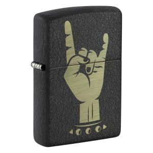 ZIPPO LIGHTER - ROCK ON DESIGN $31.95
