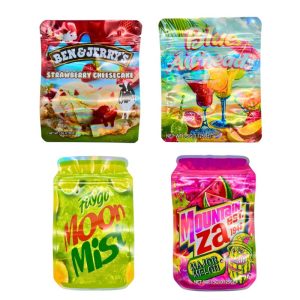 MYLAR SMELL PROOF BAG 3.5G 50PCS