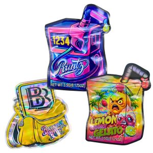 MYLAR SMELL PROOF BAG 3.5G 50PCS