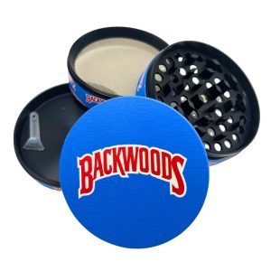 METAL HERB GRINDERS 70MM BACKWOODS MIXED COLORS 6PCS