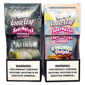 LOOSE LEAF SPRINKLEZ GRABBA PIPE TOBACCO 5G 5PCS