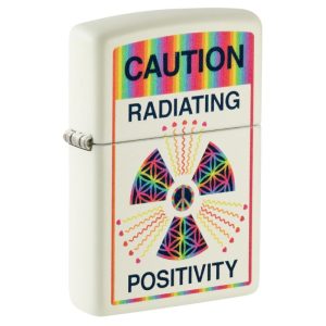 ZIPPO LIGHTER - POSITIVITY DESIGN $36.95