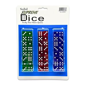SOLID SUPREME DICE DISPENSER 48PCS