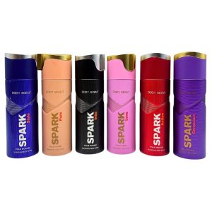 SPARK DEODORANT BODY SPRAY VARIETY PACK 12PCS [NO SHIPPING]