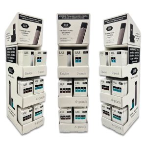 JUUL 6-FACING PRE-FILLED RETAIL DISPLAY 48PCS