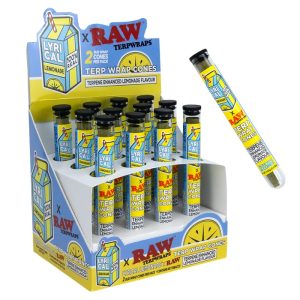 RAW X LYRICAL LEMONADE TERP WRAP CONES 12/2 PACKS