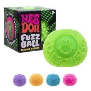 NEEDOH FUZZ BALL FLOWER POWER SQUISH TOY [MAX 5 EACH]