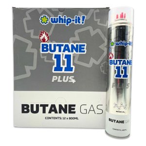 WHIP-IT BUTANE GAS 11 PLUS 800ML 12PCS [NO SHIPPING]