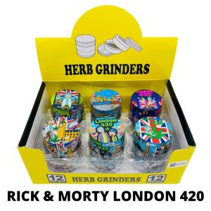 METAL HERB GRINDERS 50MM 12PCS