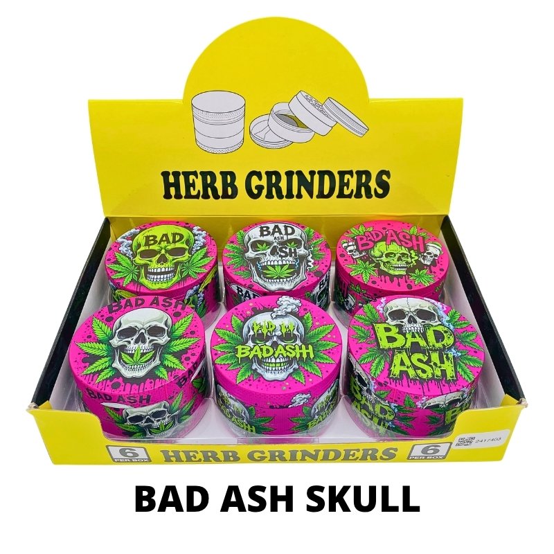 METAL HERB GRINDERS 63MM 6PCS - Image 5