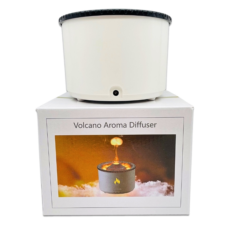 AROMA DIFFUSER FLAME VOLCANO WHITE - Image 2