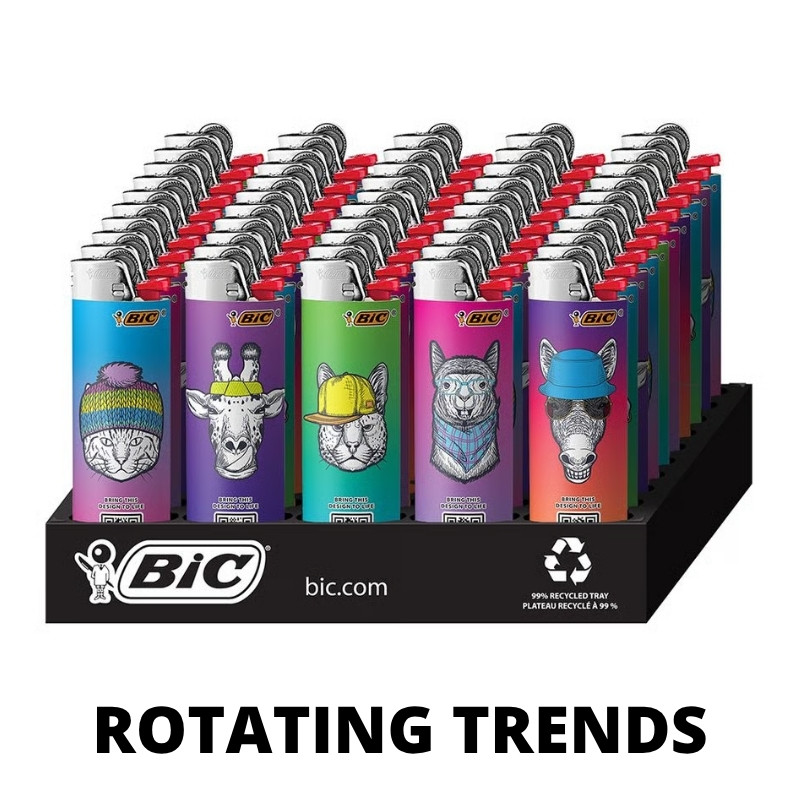 BIC LIGHTERS DESIGNS 50PCS - Image 18