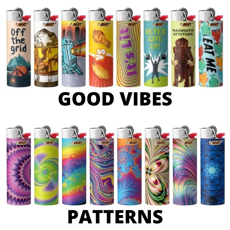 BIC LIGHTERS DESIGNS 50PCS - Image 19