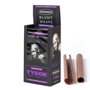 FUTUROLA x TYSON 2.0 TOBACCO-FREE BLUNT WRAPS 25PCS - KNOCKOUT OG