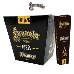 FUNNELS CONES 84MM 24/6 PACKS (PRINCES)