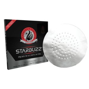 STARBUZZ PREMIUM ALUMINUM FOIL 5.5" PRE-POKED 50 SHEETS