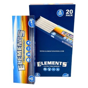 ELEMENTS ULTRA THIN PAPER CONES KING SIZE 12/20PACKS