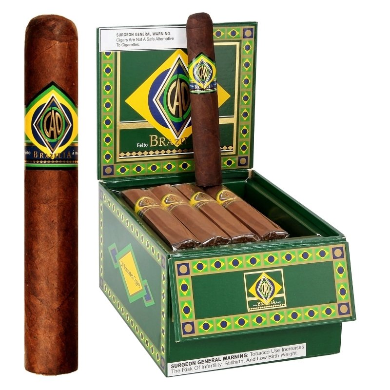 CAO BRAZILIA AMAZON CIGARS 6X60 20PCS (80040)