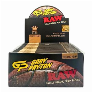 RAW GARY PAYTON ORGANIC HEMP KING SIZE SLIM 50PCS