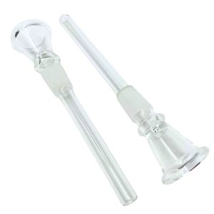 GLASS BOWL SLIDE DOWNSTEM 5" 14MM MALE 6PCS