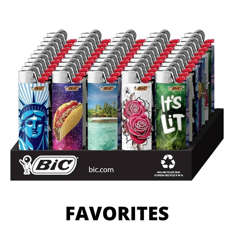 BIC LIGHTERS DESIGNS 50PCS - Image 7