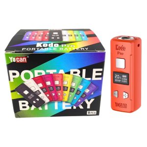 YOCAN KODO PRO PORTABLE BATTERY OLED 9PCS MIXED COLORS