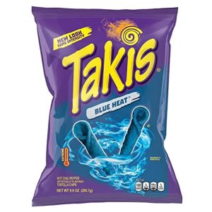 TAKIS TORTILLA CHIPS 9.9 OZ (280.7G) 14PCS  (BLUE HEAT)