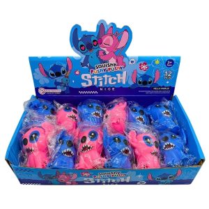 STITCH SQUISHY PUSHY PUSHY TOYS 12PCS