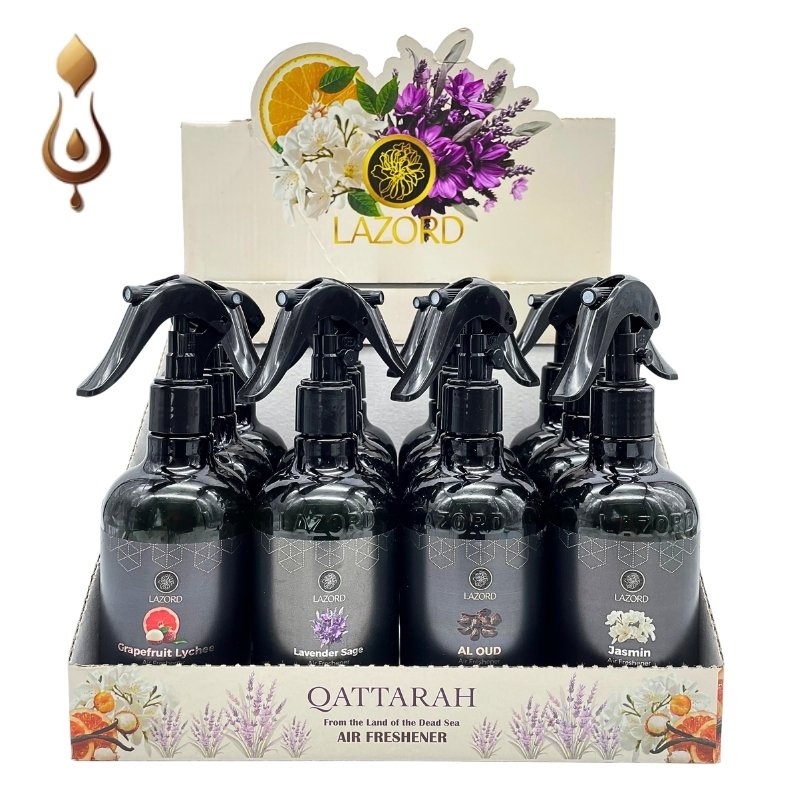 QATTARAH LAZORD AIR FRESHENER SPRAY 330ML 12PCS