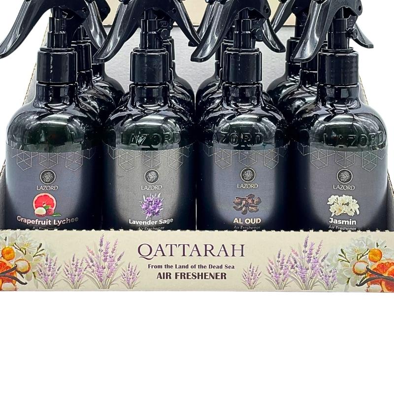 QATTARAH LAZORD AIR FRESHENER SPRAY 330ML 12PCS - Image 5