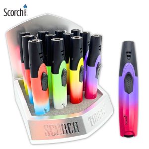 SCORCH TORCH - STANDING SINGLE FLAME 12PCS (61891)
