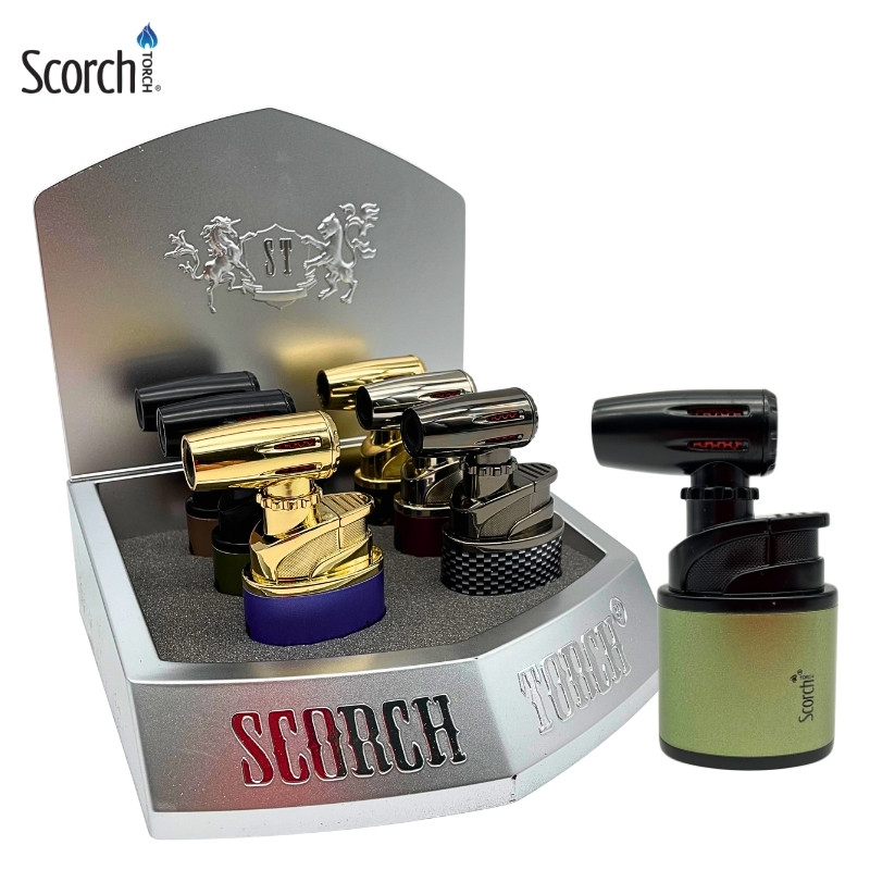 SCORCH TORCH - SINGLE FLAME METAL 6PCS (61880)