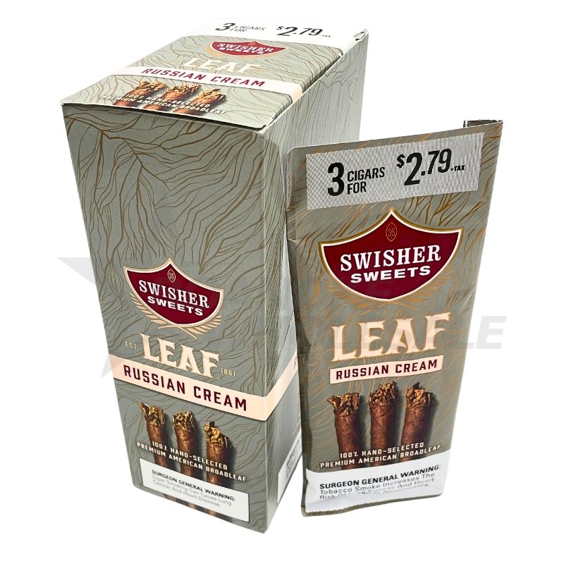 SWISHER SWEETS LEAF CIGARILLOS (3 FOR $2.79) 10/3 PACKS - Image 2