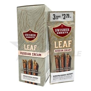 SWISHER SWEETS LEAF CIGARILLOS (3 FOR $2.79) 10/3 PACKS