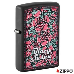 ZIPPO LIGHTER - BLAZY SUSAN ROSES ($35.95) (47192)
