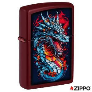 ZIPPO LIGHTER - COLORFUL DRAGON DESIGN ($25.95)