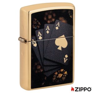 ZIPPO LIGHTER - POKER DESIGN ($37.95)
