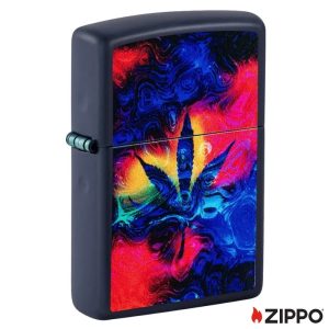 ZIPPO LIGHTER - TIE DYE LEAF DESIGN ($25.95)