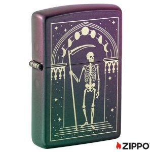 ZIPPO LIGHTER - GRIM REAPER TAROT DESIGN ($25.95)