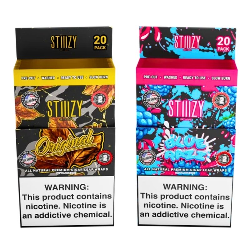 STIIIZY LEAF WRAPS 20/2 PACKS