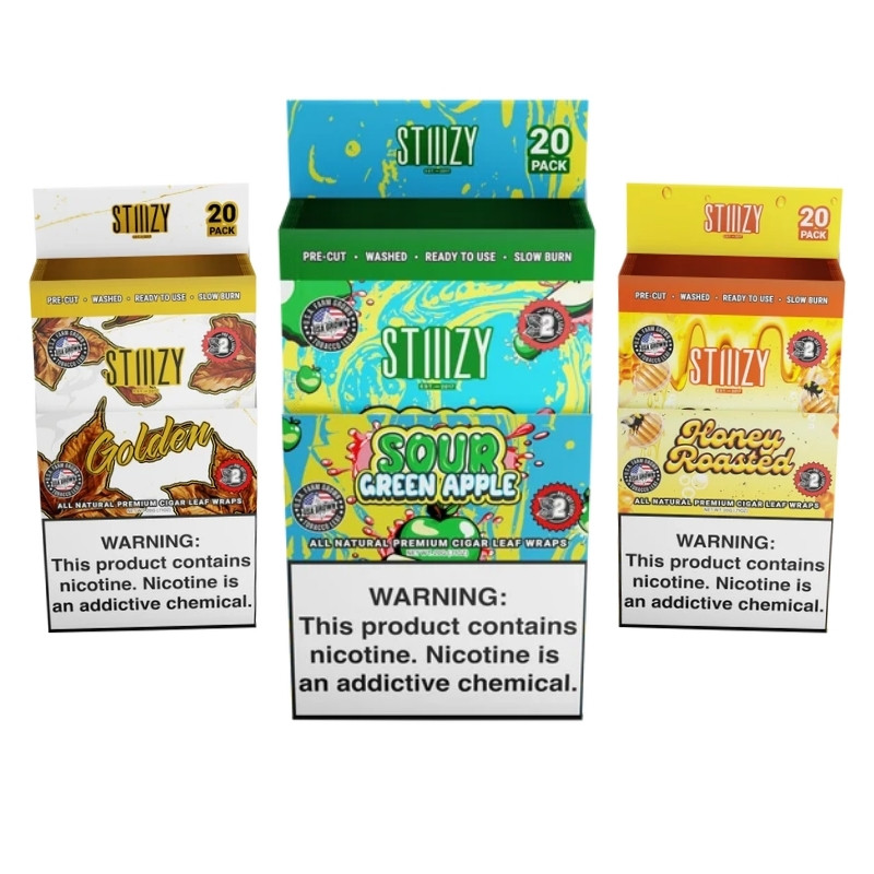 STIIIZY LEAF WRAPS 20/2 PACKS - Image 2