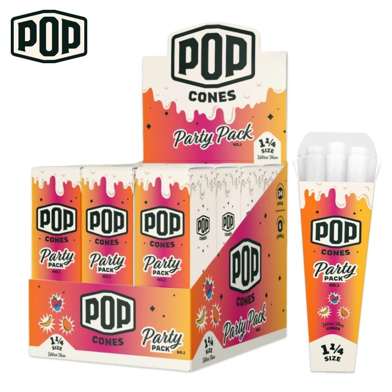 POP CONES ULTRA THIN 1&1/4 SIZE 24/6 PACKS