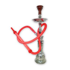 HOOKAH KHALIL MAAMOON 60CM SHAMADAN NICKEL(3080)
