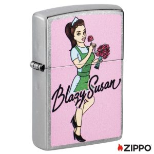 ZIPPO LIGHTER - BLAZY SUSAN ($29.95) (47193) [BOUQUET]