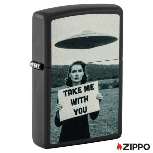 ZIPPO LIGHTER - TAKE ME WITH YOU DESIGN ($25.95)
