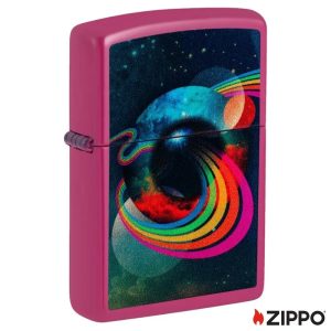 ZIPPO LIGHTER - ABSTRACT SPACE DESIGN ($25.95)