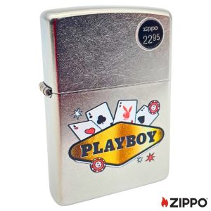 ZIPPO LIGHTER - PLAYBOY ($22.95) (47586) [CASINO]